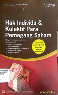 Image of Hak Individu & Kolektif Para Pemegang Saham