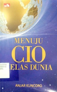 Image of Menuju CIO Kelas Dunia