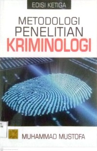 Image of Metodologi Penelitian Kriminologi