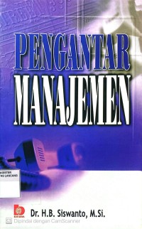 Image of Pengantar Manajemen
